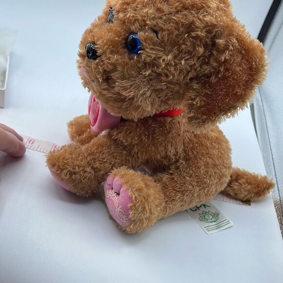 Cabbage Patch kids 8” Adoptimal Brown Labradoodle 2015 barking. - Picture 12 of 13